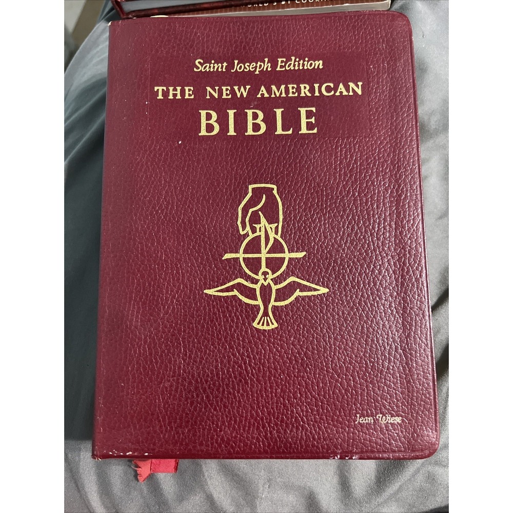 St. Joseph Edition: The‎ New American Bible (1986) Large Type Illustrated...